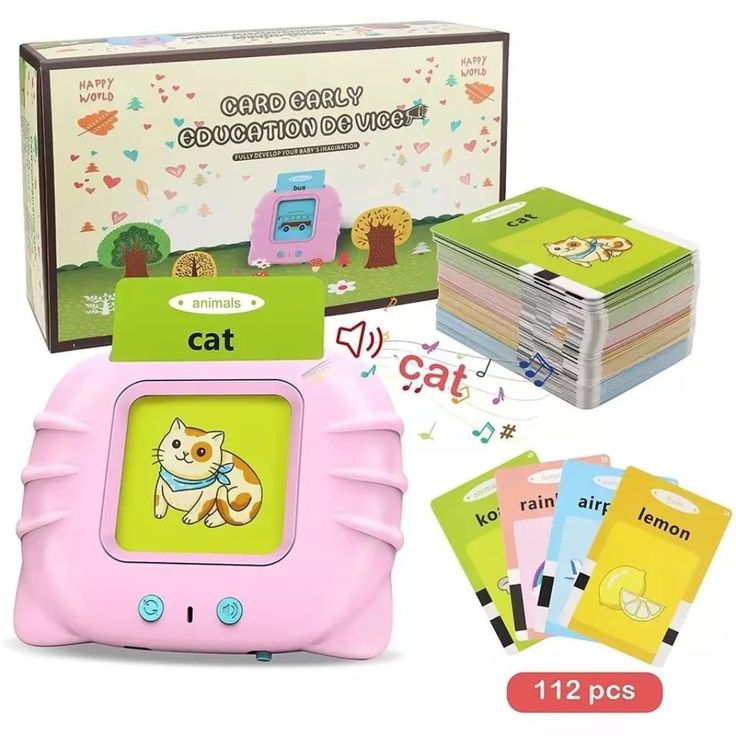 Kids Educational Flash Card Sound Machine