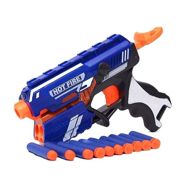 Hot Fire Foam Dart Blaster – Powerful & Safe Shooting Toy Gun