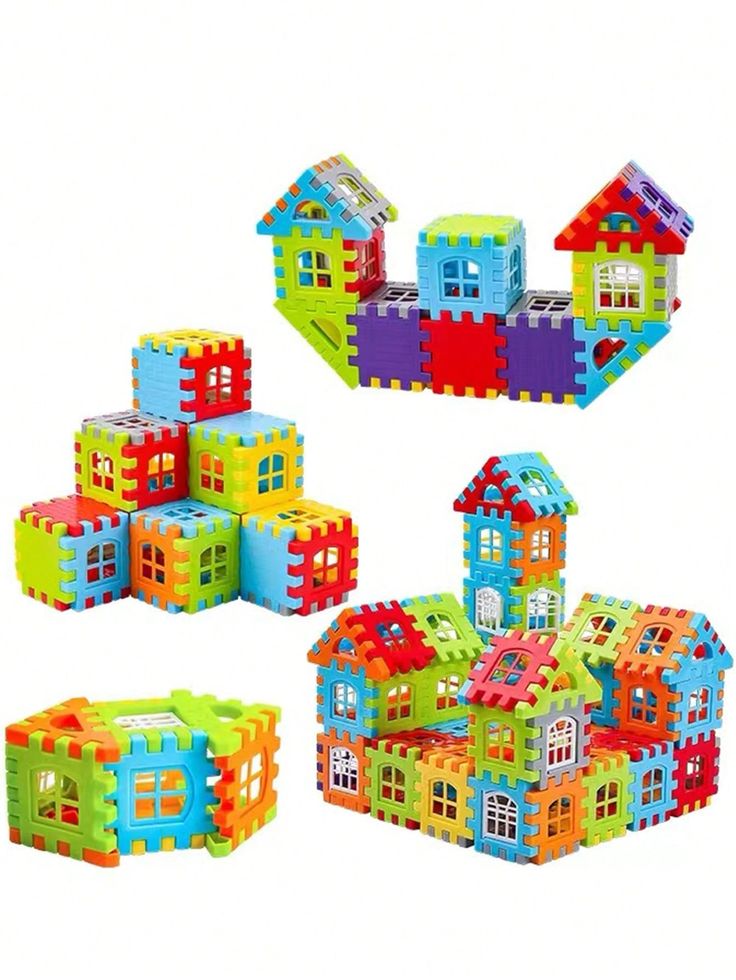 Large Size House Building Blocks for Kids