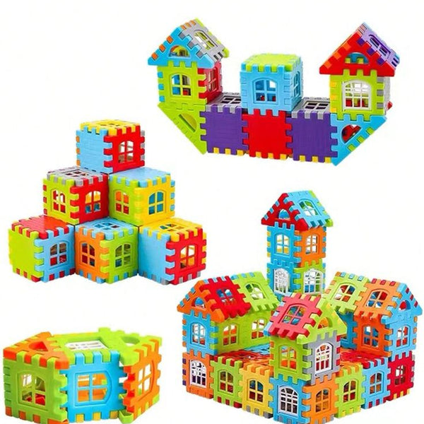 Large Size House Building Blocks for Kids