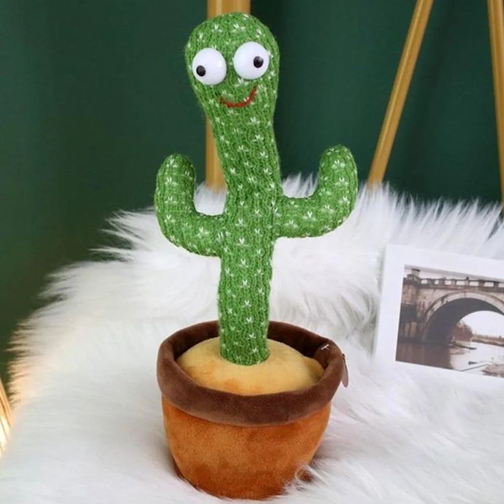 Talking Cactus Singing Toy with Music & Dance