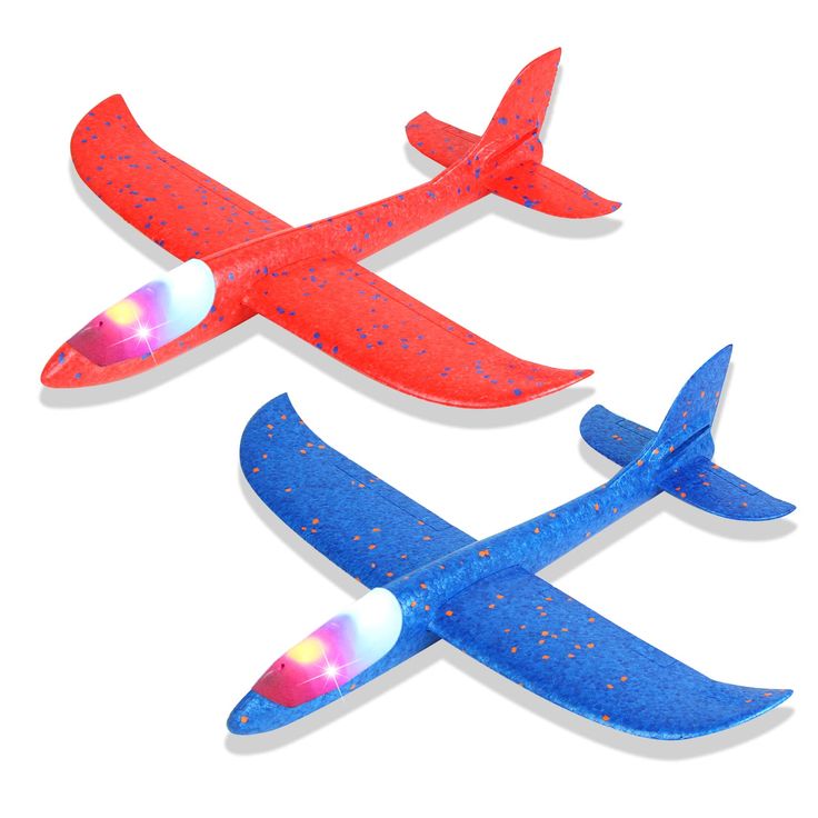 Foam Glider Airplane Set – Lightweight Hand-Throw Flying Planes for Kids